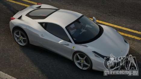 Ferrari 458 Italia NEW для GTA San Andreas