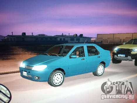 Fiat Siena Lowpoly для GTA San Andreas