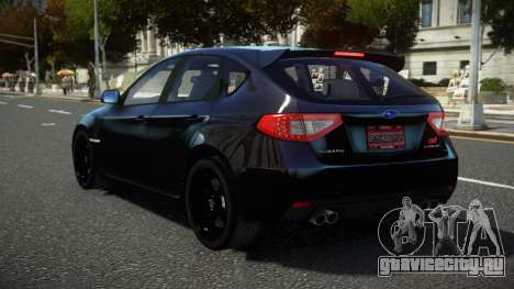 Subaru Impreza GB5 для GTA 4