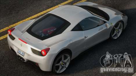 Ferrari 458 Italia NEW для GTA San Andreas