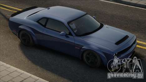 Dodge SRT Demon Bluee для GTA San Andreas