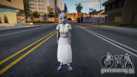 Grey Rabbit Girl для GTA San Andreas