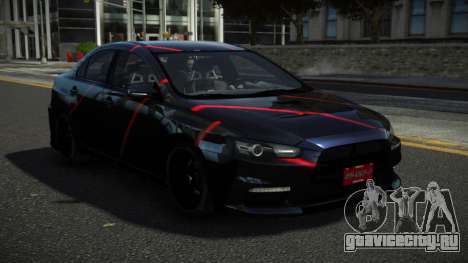 Mitsubishi Lancer Evo X YHG S6 для GTA 4