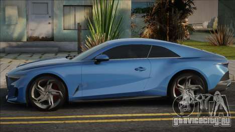 Bentley Batur Blue для GTA San Andreas