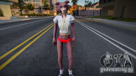 Juno Red Bikini для GTA San Andreas