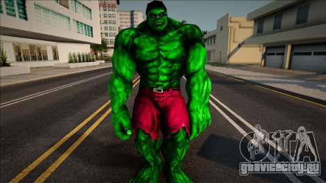 Hulk Skin v4 для GTA San Andreas