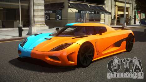 Koenigsegg Agera Exils S4 для GTA 4