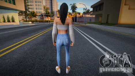 New skin Girl 11 для GTA San Andreas