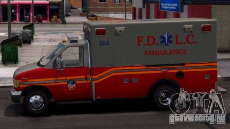 1998 Ford E-350 Ambulance для GTA 4