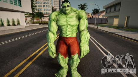 Hulk Skin v2 для GTA San Andreas