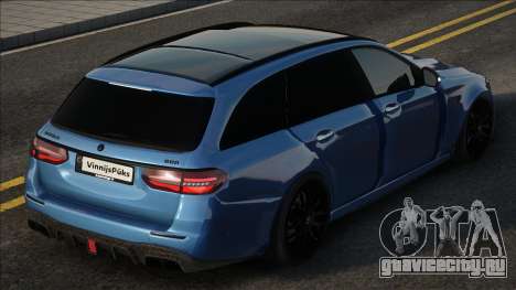 Mercedes-Benz E63s Blue для GTA San Andreas