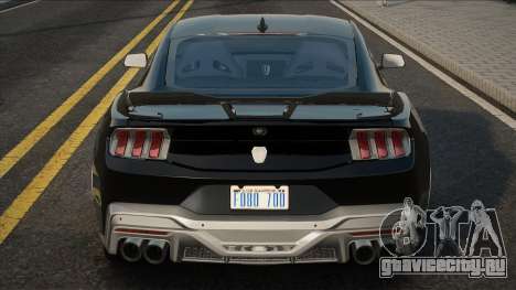 Ford Mustang Dark Horse 2024 Blek для GTA San Andreas