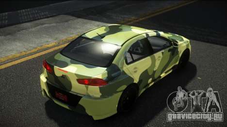 Mitsubishi Lancer Evo X YHG S10 для GTA 4