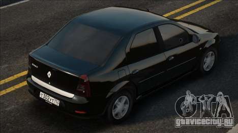 Renault Logan Blek для GTA San Andreas