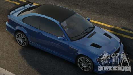 2001 BMW M3 GTR Street для GTA San Andreas