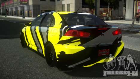 Mitsubishi Lancer Evo X YHG S5 для GTA 4