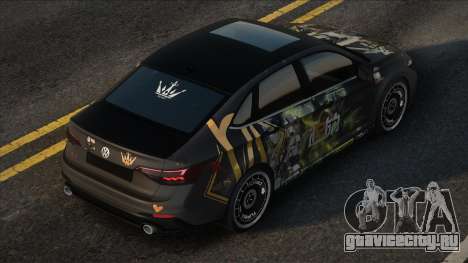 Volkswagen Jetta GLI (UMP9 itasha ver.) для GTA San Andreas