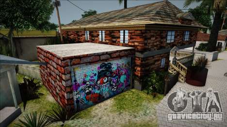 New CJ House v1 для GTA San Andreas