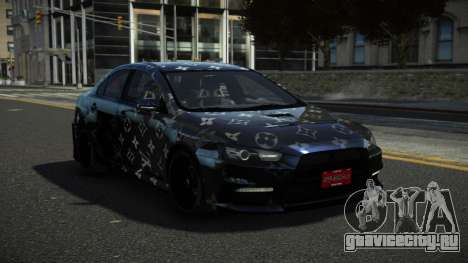 Mitsubishi Lancer Evo X YHG S13 для GTA 4