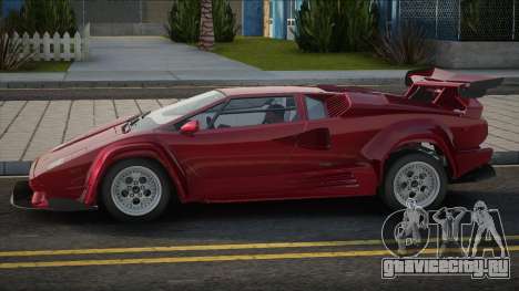 Lamborghini Countach Red для GTA San Andreas