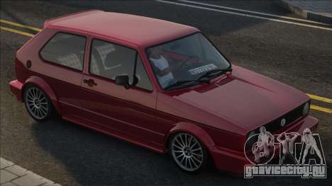 Volkswagen Golf Mk1 Tuned для GTA San Andreas