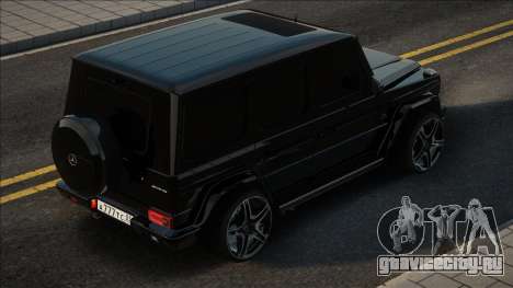 Mercedes-AMG G 65 Blek для GTA San Andreas