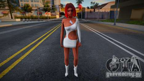 New skin Girl 6 для GTA San Andreas