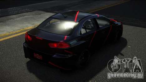 Mitsubishi Lancer Evo X YHG S6 для GTA 4