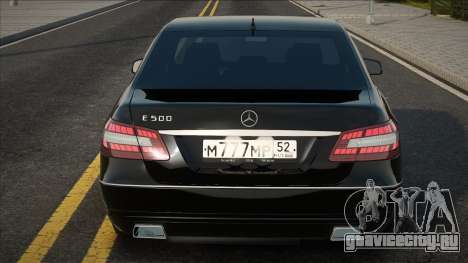 Mercedes-Benz E500 Blek для GTA San Andreas