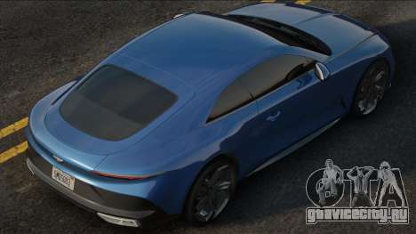 Bentley Batur Blue для GTA San Andreas