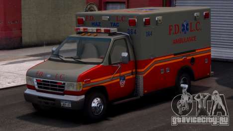 1998 Ford E-350 Ambulance для GTA 4