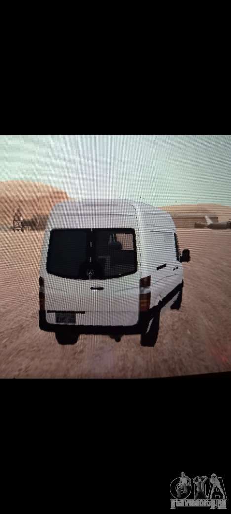 Mercedes Benz Sprinter lowpoly для GTA San Andreas