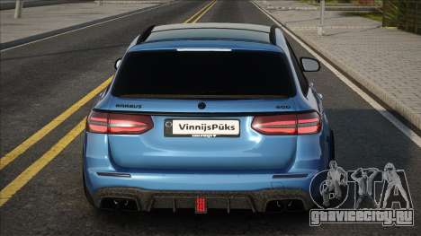 Mercedes-Benz E63s Blue для GTA San Andreas