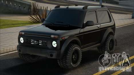 Lada Niva Bronto Blek для GTA San Andreas