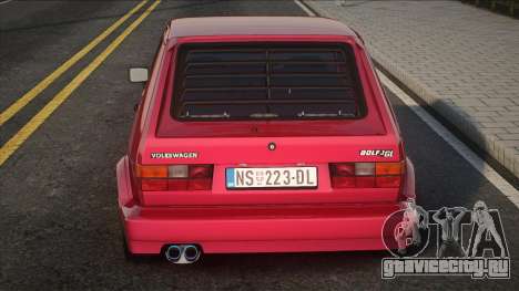 Volkswagen Golf Mk1 Tuned для GTA San Andreas