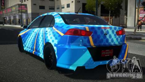 Mitsubishi Lancer Evo X YHG S4 для GTA 4