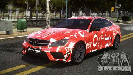 Mercedes-Benz C63 AMG V-Sport S8 для GTA 4