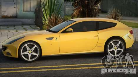 2012 Ferrari FF Yellow для GTA San Andreas