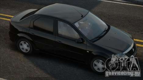 Renault Logan Blek для GTA San Andreas