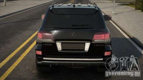 Lexus 570 2013 v1 для GTA San Andreas