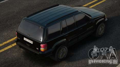 Jeep Grand Cherokee ZJ Blek для GTA San Andreas