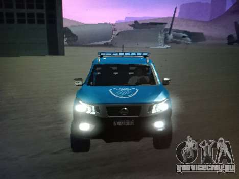 Nissan Frontier Policia CABA для GTA San Andreas