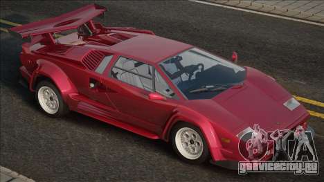 Lamborghini Countach Red для GTA San Andreas