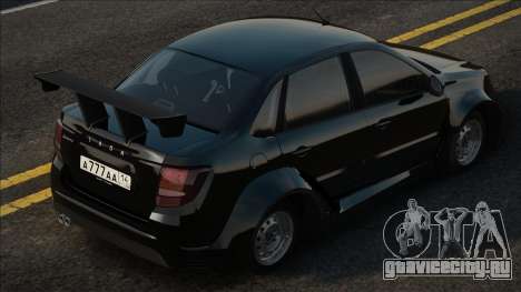 Lada Granta FL [Blek] для GTA San Andreas