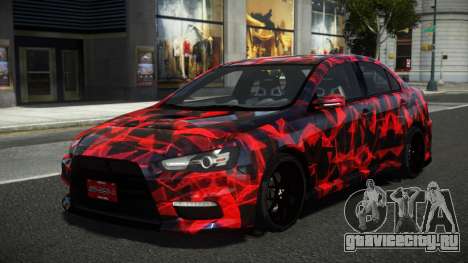 Mitsubishi Lancer Evo X YHG S14 для GTA 4