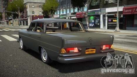 1967 Mercedes-Benz W111 V1.1 для GTA 4