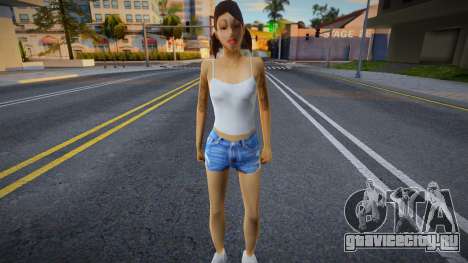 Katie New Skin v1 для GTA San Andreas