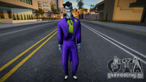 Skin Joker - Batman vengeance для GTA San Andreas