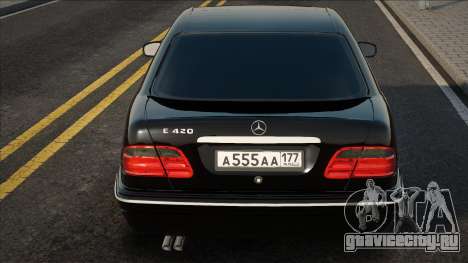 Mercedes-Benz E420 W210 Blek для GTA San Andreas