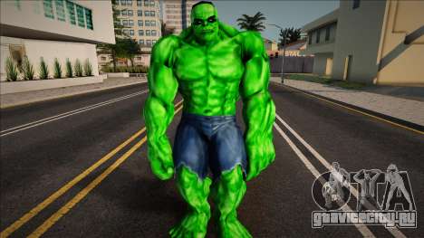 Hulk Skin v6 для GTA San Andreas